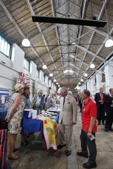 Traders in the Butchers Hall